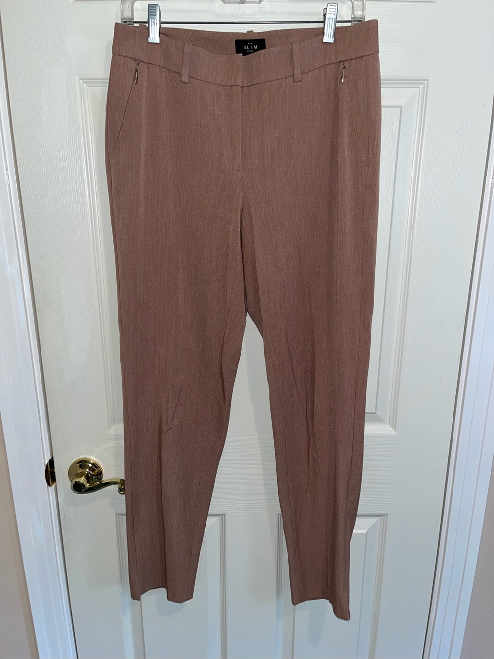 White House Black Market Slim Ankle Pants in Dusty Rose - Women